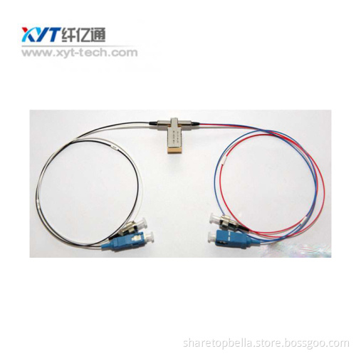 1260-1610nm fiber optical switch with SC APC 1m